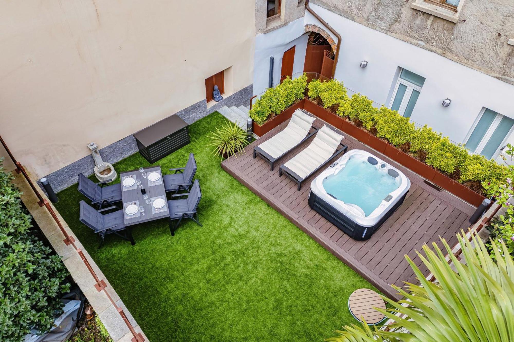 Apartment Breva - Downtown - Jacuzzi And Garden Como